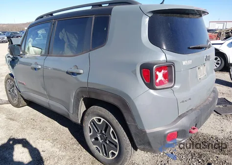 2016 Jeep Renegade Trailhawk from USA, damaged, VIN ZACCJBCTXGPD57119